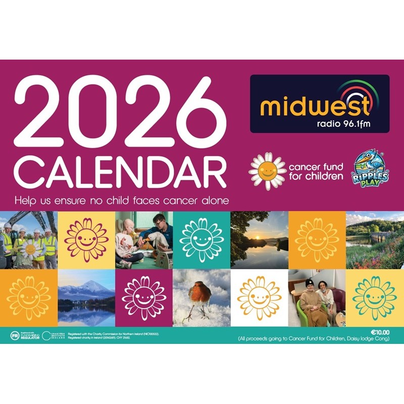 Midwest 2026 Charity Calendar