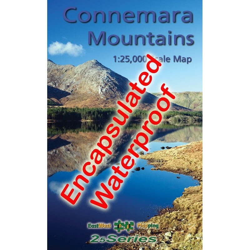 Connemara Mountains 1:25,000 Scale Map